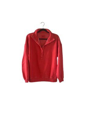 Aerie women's Sweater in deep pink/red